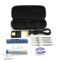 SEQURE Mini SQ-001 Kit Plus Tech grey soldering iron top view - control panel details, best shop HTDRONE