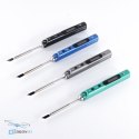 Top view of SEQURE SQ-001 green soldering iron with control panel detail HTDRONE