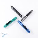 Size comparison of SEQURE SQ-001 green soldering iron with accessories at HTDRONE