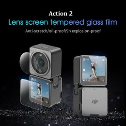 Tempered Glass Screen Protector Film for DJI Action 2
