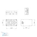 IFlight BLITZ Whoop 5.8G 2.5W VTX connection diagram HTDRONE