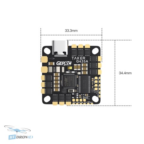GEPRC GEP-TAKER G4 35A AIO FC packaging box contents buy at HTDRONE