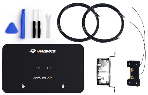 Antenna 4Hawks Raptor XR Dual band 2.4G/5.8G for DJI Mavic 3 (10m cables)