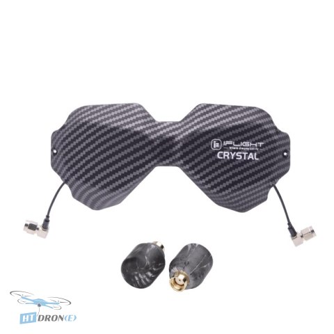 IFlight Crystal HD Patch + Crystal Short Stubby Combo FPV Goggle Antenna best choice at HTDRONE