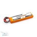 Bateria CNHL MiniStar HV 450mAh 70C PH2.0 - widok z boku, najlepszy kąt
