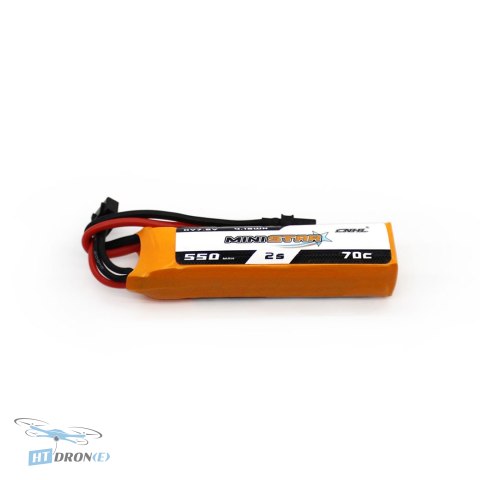 Złącze XT30U w baterii CNHL MiniStar HV Lipo 2S 7.6V 550mAh 70C - detal złącza