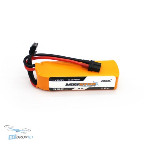 Роз'єм XT30U на батареї CNHL MiniStar HV Lipo 3S 11.4V 550mAh 70C детальний вид