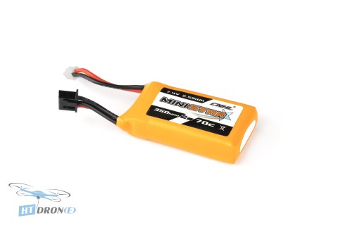 Набір з 3 акумуляторів CNHL MiniStar Lipo 350mAh 70C з конектором BT2.0
