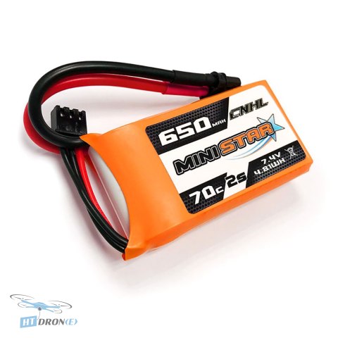 Bateria CNHL MiniStar Lipo 2S 7.4V 650mAh 70C XT30U główny widok kup w HTDRONE
