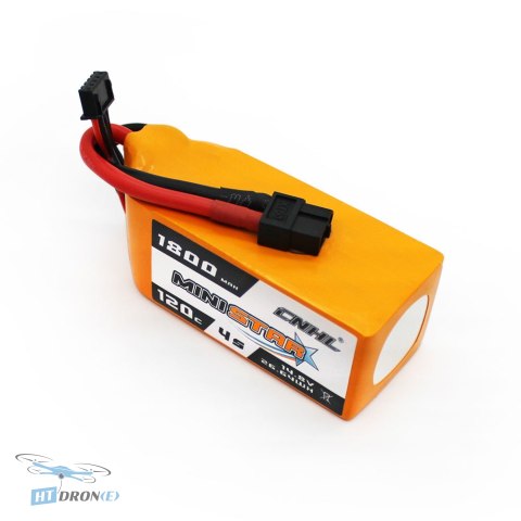 CNHL MiniStar Lipo 4S 1800mAh 120C XT60 найкраща батарея для FPV дрона купити в магазині HTDRONE
