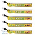 CNHL Pizza Lipo 350mAh 75C BT2.0 connector FPV battery detail best buy