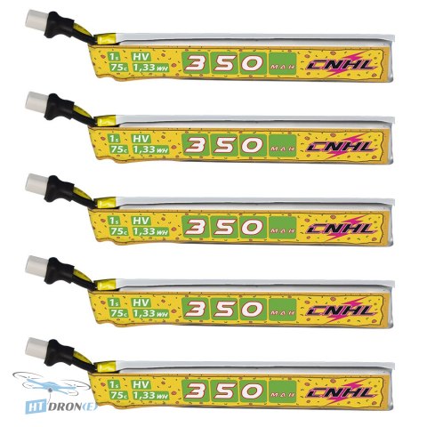 CNHL Pizza Lipo 350mAh 75C BT2.0 connector FPV battery detail best buy