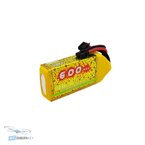 XT30U connector on CNHL Pizza Series Lipo 4S 600mAh 120C battery detail HTDRONE shop