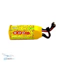 CNHL Pizza Series Lipo 4S 600mAh 120C battery packaging set contents HTDRONE