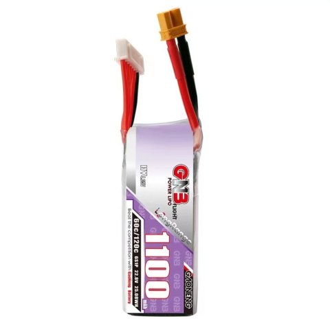 Battery GNB GAONENG LiHV 6S 22.8V 1100mAh 60C XT30