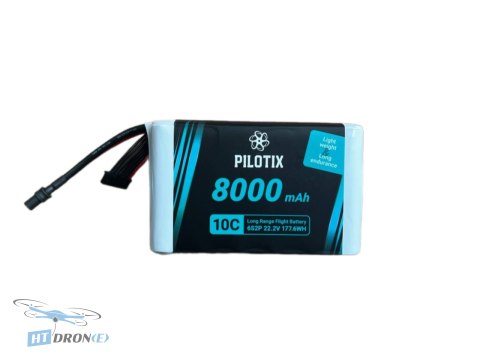 Bateria Pilotix Li-ion 6S2P 22.2V 8000mAh 10C XT60 najlepszy wybór w HTDRONE sklep