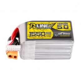 Battery Tattu R-Line 5.0 LiPo 6S 22.2V 1550mAh 150C XT60