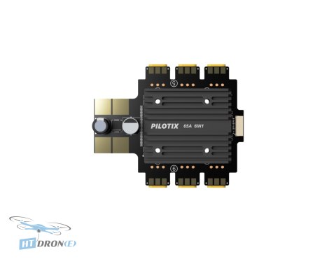 Pilotix ESC 6in1 Pilotix BLS 3-6S 65A rear view connectors and details buy online