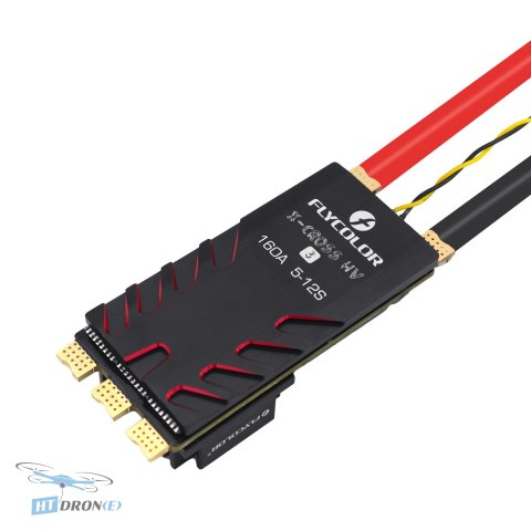 Flycolor ESC X-Cross HV3 160A 5-12S close-up, best choice for your drone