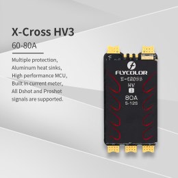 ESC Flycolor X-Cross HV3 80A 5-12S