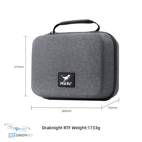 Packaging of the HGLRC Draknight 2-inch FPV RTF Set - box contents, buy at HTDRONE shop