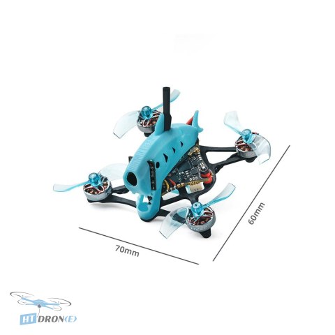 HGLRC Drashark 1.6-дюймовий Toothpick FPV дрон порівняння розміру аксесуари купити зараз