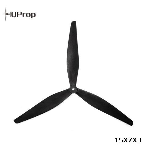 Propeller HQProp 15X7X3 3-blade 15" Black (1CCW+1CW)