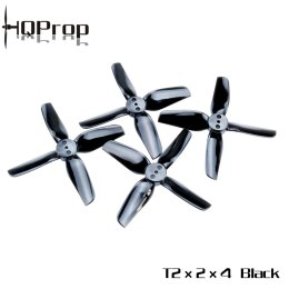 Propeller HQProp Durable T2X2X4 4-blade 2 inch Black (2CCW+2CW)