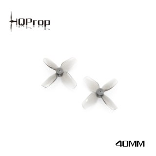 Propeller HQProp Micro Whoop 40MMX4 4-blade 1.6" Grey (2CCW+2CW)