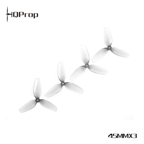 Propeller HQProp Micro Whoop 45MMX3 3-blade 1.8" Grey (2CCW+2CW)