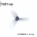 Propeller HQProp Ultralight Whoop 31MMX3 3-blade 0.8mm Grey (2CCW+2CW)