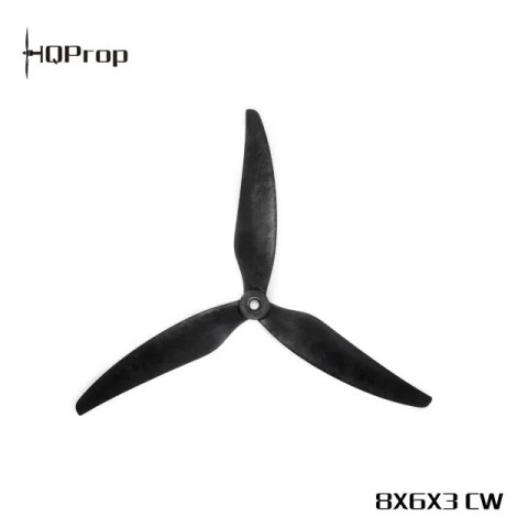 Propellers HQProp MacroQuad 8X6X3 Black (1CW+1CCW)