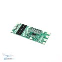 Rear of SEQURE 40A protection board for 6S 4000mAh 21700 cells, connector details, buy at HTDRONE