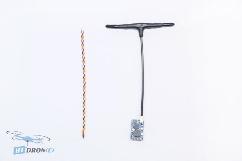 BAYCK ELRS 2.4 Nano odbiornik FPV - porównanie rozmiaru, akcesoria w zestawie