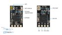 Роз'єм антени та піни приймача BETAFPV ELRS868/915MHz Nano - детальний вигляд