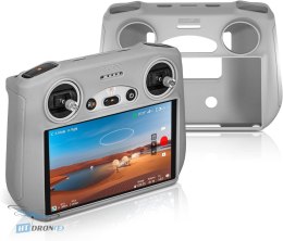 STARTRC Silicone Protector for DJI RC Grey - main view of protective cover, buy now at HTDRONE shop