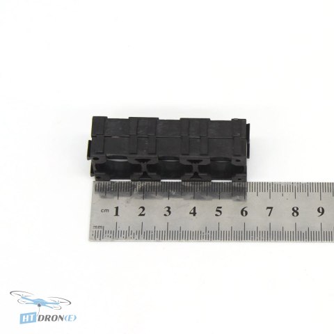 Rear view of SEQURE Simple 1x3 holder for 21700 batteries shop HTDRONE
