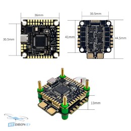 Pilotix F405 V3 ICM42688 AM32 60A złącza i detale FC ESC kup w najlepszym sklepie