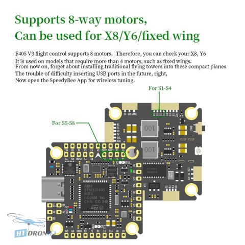 Pilotix F405 V3 ICM42688 BLS 60A FPV stack complete accessory set