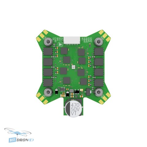 IFlight BLITZ F7 E55 Stack - detailed shot of heatsink and mounting, price at HTDRONE
