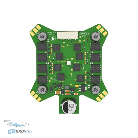IFlight BLITZ F745 E55 4-IN-1 ESC бічний та задній вигляд найкращий FPV стек