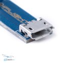 IFlight USB Micro USB adapter 90 degrees - top view of the connector
