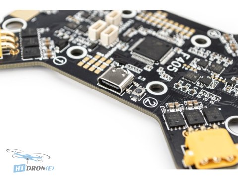 Pilotix AIO F405 65A V1 flight controller size reference scale accessories HTDRONE