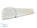 Close-up of Maple Wireless Log-Periodic antenna SMA-MALE connector, buy now at HTDRONE