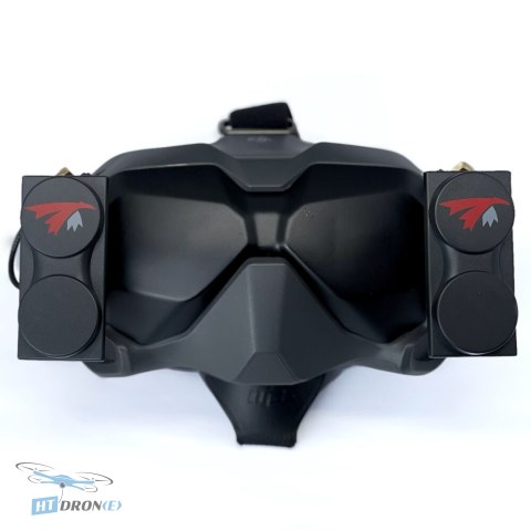 TrueRC X-AIR 5.8 MK II LHCP antena DJI FPV widok z boku w sklepie HTDRONE