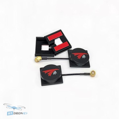 TrueRC X-AIR 5.8G MK II RHCP antenna for HDzero VRX4 side view best shop HTDRONE