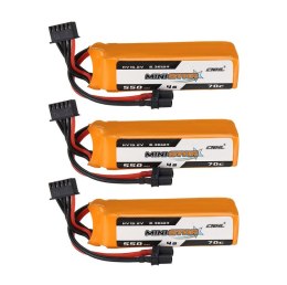 Battery CNHL MiniStar Lipo 4s 15.2V 550mAh 70C XT30U (3pcs)