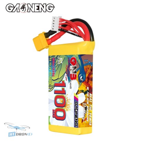 Szczegół złącza XT60 baterii GNB GAONENG 1100mAh 4S 160C HV do drona FPV HTDRONE