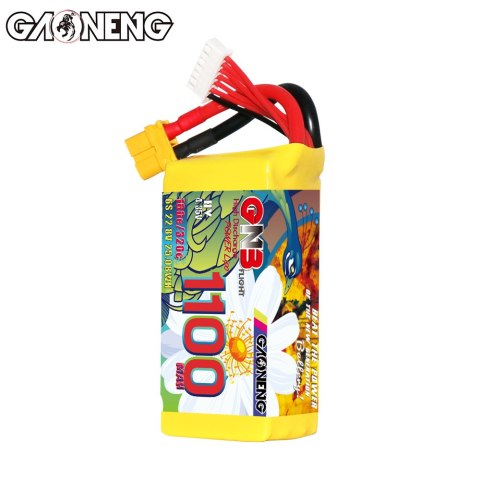 Battery GNB GAONENG 1100mah 6S1P 22.8V HV 160C XH- JST 7P XT60