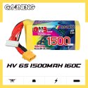 Battery GNB GAONENG 1500mah 6S1P 22.8V HV 160C XH-JST 7P XT60